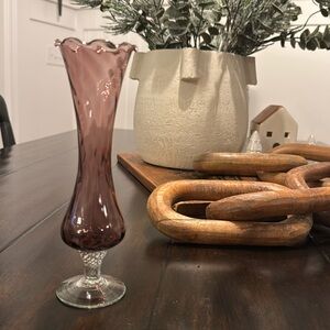 Vintage Flute Vase